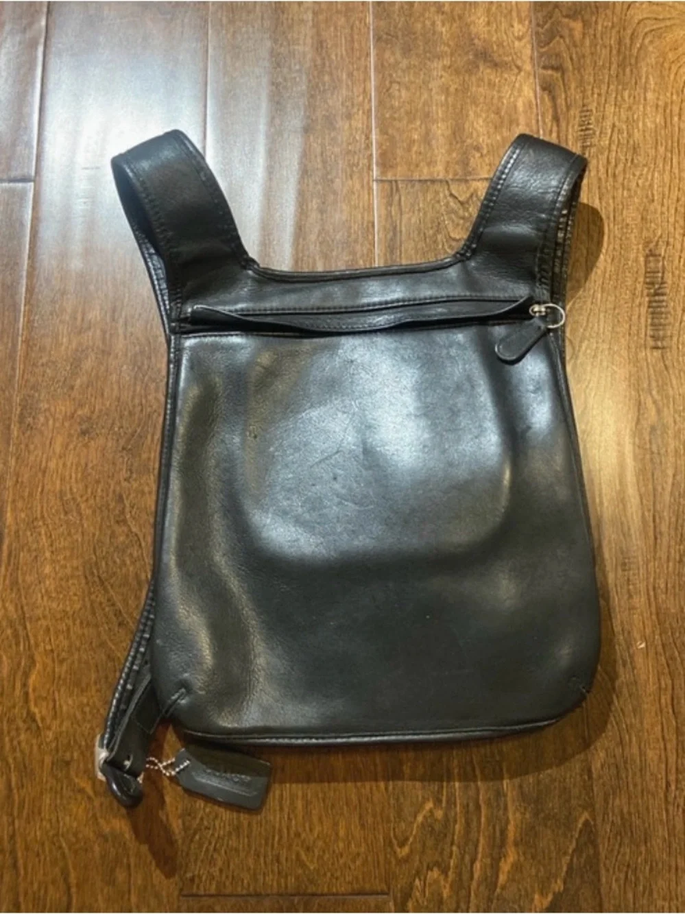 rare) Vintage Coach Slim Hippie black Backpack Model #9405